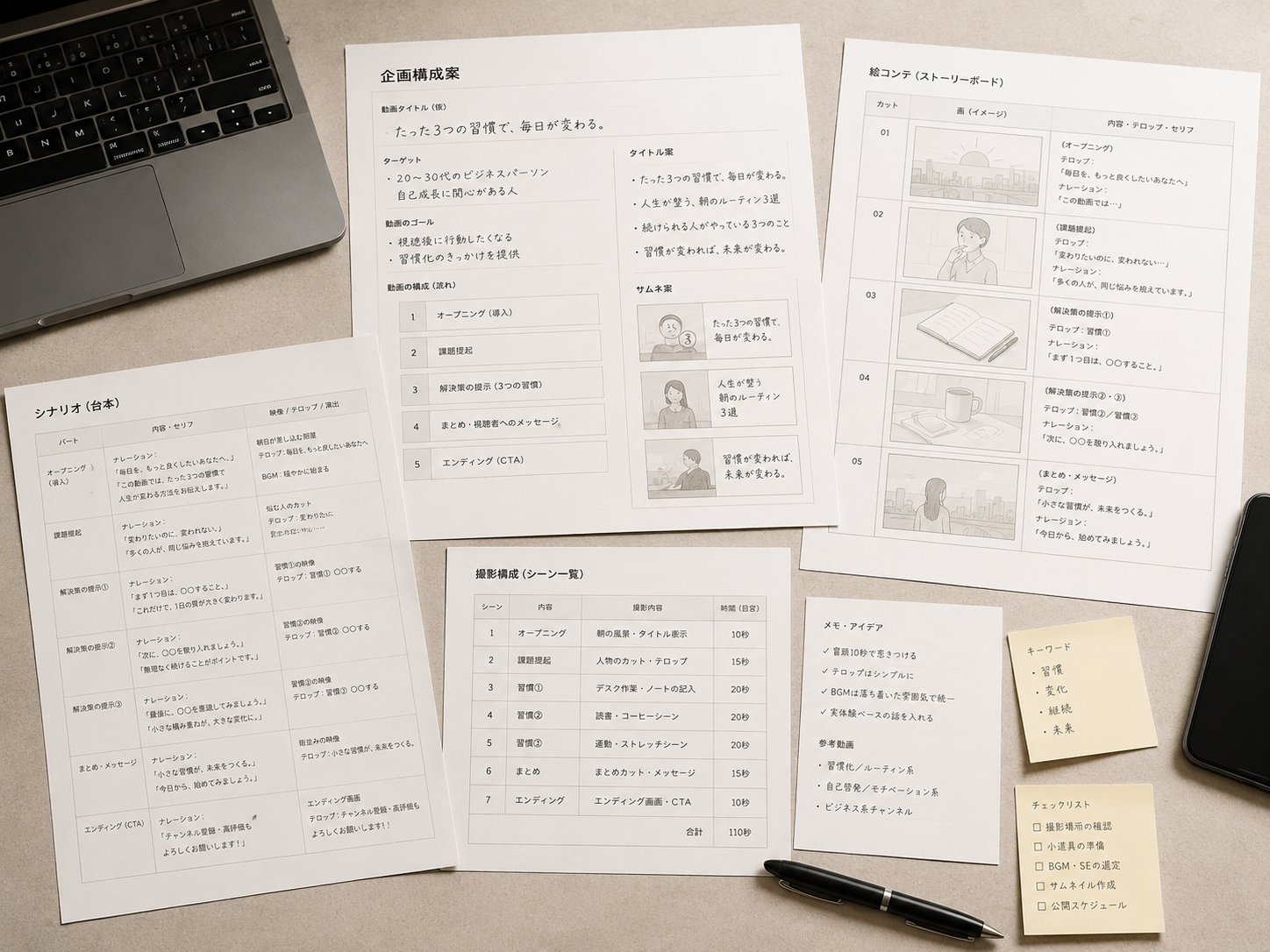 YouTube企画書